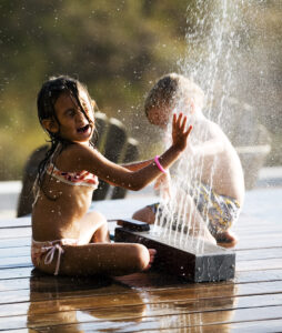 WellWell outdoor shower