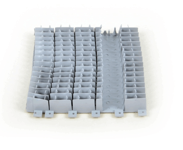 Dolphin Pvc brush Dynamic Combined Gray (loose mat)