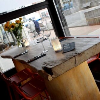 Imagilights Plisee Glitter LED-Tischlampe