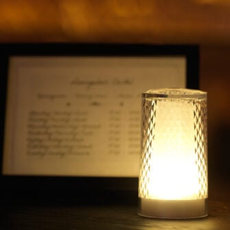 Imagilights Venetian Glitter LED tafellamp