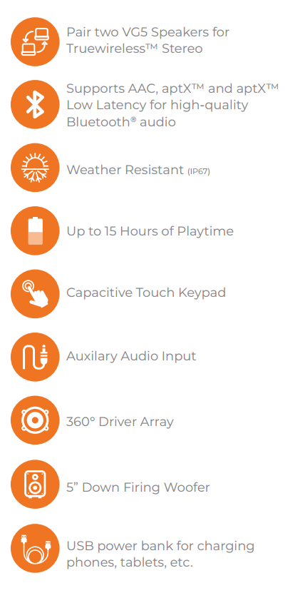 soundcast vg5 outdoor speaker