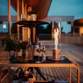Spin Table Fire Höfats Bioéthanol
