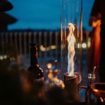 Spin Table Fire Höfats Bioéthanol