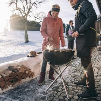 Fire bowl Bowl multifunctional with tripod
