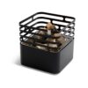 Fire pit Cube Multifunctional black