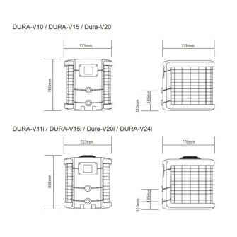 Duratech Dura Vi-Abmessungen