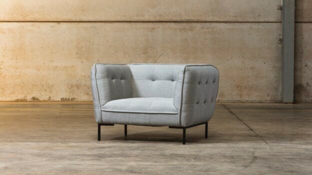 STAY Grid single sofa