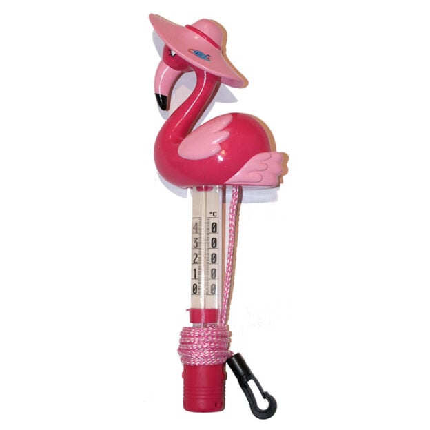 Thermometer Pink Flamingo