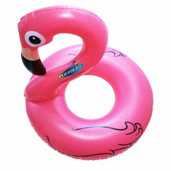 Swimming pool flamingo