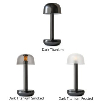 Humble Dark Titanium Tischlampen