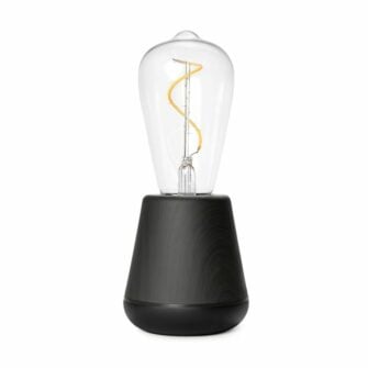 Humble One table light black wood