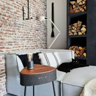 Humble One table lumineuse ambiance gris foncé 02