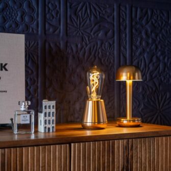 Ambiance dorée lumineuse de table Humble One