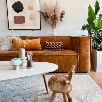 Humble One table lumineuse ambiance noyer