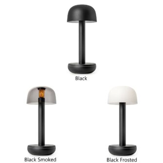 Humble Two Black Tischlampen