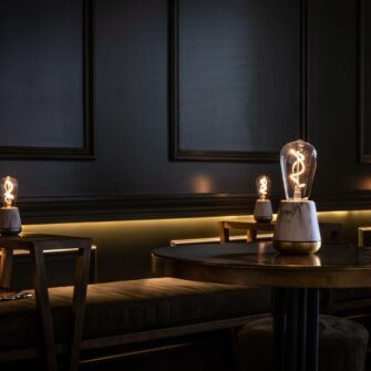 Humble un emplacement de lumière de table-4