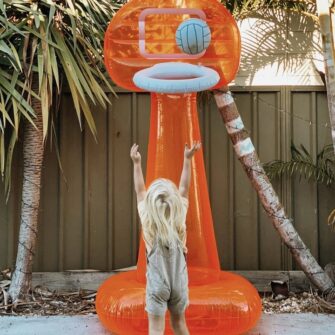 Mega inflatable basketball set 04