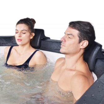 Spa Octopus hoofdsteun met bekerhouder