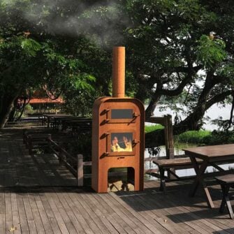Forno Gap garden fireplace 02