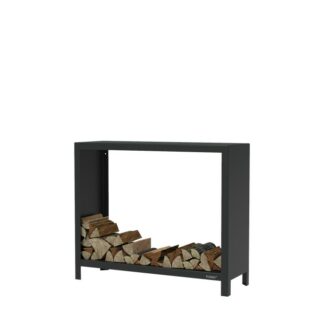 Wood storage muumount small black