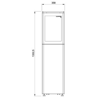 Qube Terrassenheizer mit Pellets 04