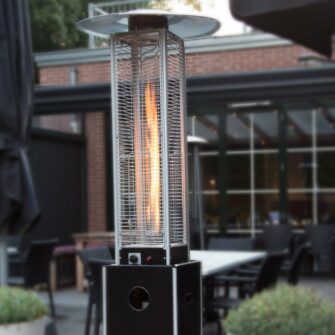 Terras gasbrander Toorts vlam