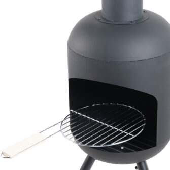 Tuinkachel groot fuego detail