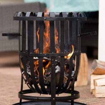 Feuerstelle mit Grill 40cm 02