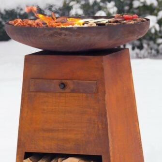 Vuurschaal BBQ Orion classic ROEST 02