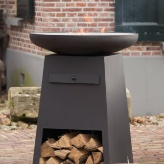 Vuurschaal BBQ Orion classic ZWART 02