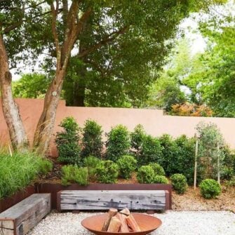 Fire bowl corten steel 02