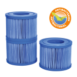 Netspa Anti-bacterie patroon filter set van 3