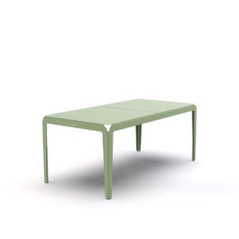 Bended design tuintafel 180 groen