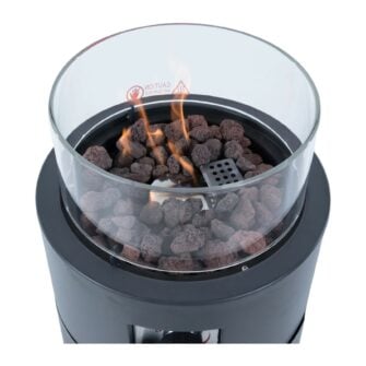 Bogo Gas Fire table gris 06