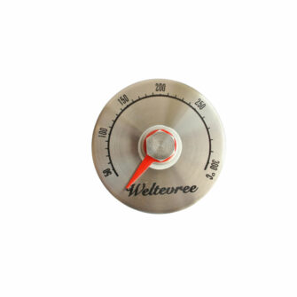 Magnetische thermometer voor tuinhaard