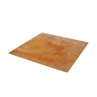 Outdoor oven floor plate