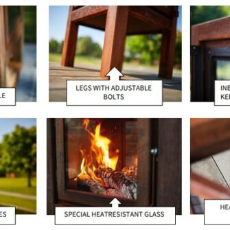 Caractéristiques du foyer extérieur Quaruba