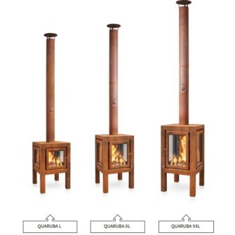 Formats de foyer extérieur Quaruba