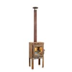 Piquia garden stove with 4 legs