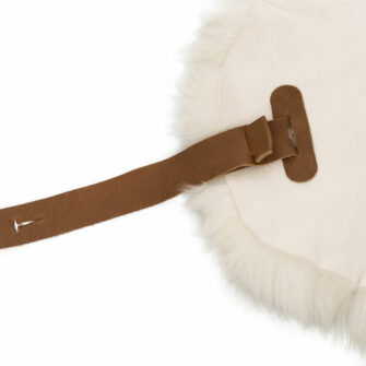 Sheepskin with leather barrel 10