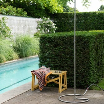 Douche de jardin serpentine 09