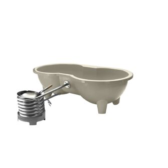 dutchtub causeuse gris