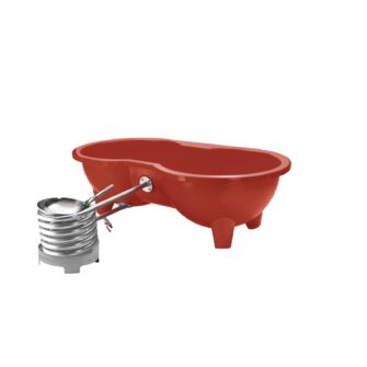 Dutchtub causeuse rouge