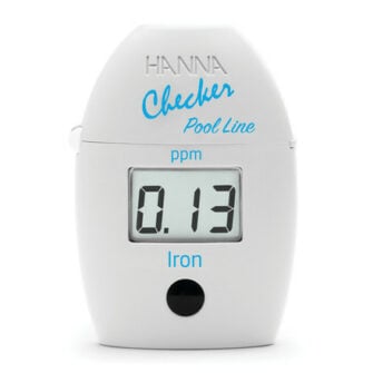 Hanna pocket photometer for iron