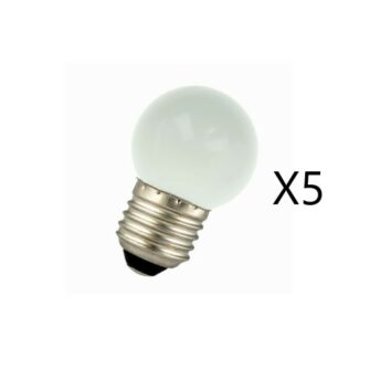 LED party bulb warm wit E27 1W box5