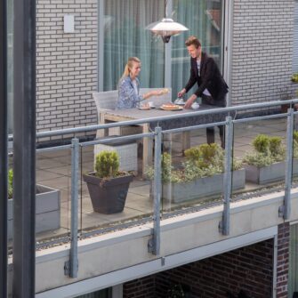 Sunred Radiateur Sirius Suspendu Argent 2100 08