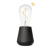 Humble One Smart Tischlampe aus schwarzem Holz