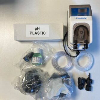 Pool pH dosing pump kit