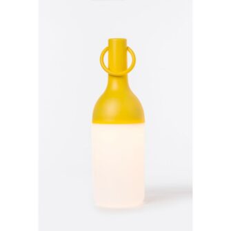 Elo outdoor table lamp yellow on