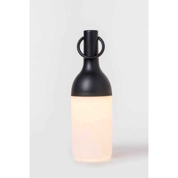 Elo outdoor table lamp black on